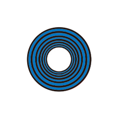 I-Contact 角色扮演及萬聖節 隱形眼鏡 Blue Hypnotic(半年拋/2片)