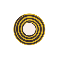 I-Contact 角色扮演及萬聖節 隱形眼鏡 Black Spiral(半年拋/2片)