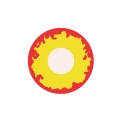 I-Contact 角色扮演及萬聖節 隱形眼鏡 Crazy Fire(半年拋/2片)