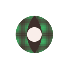 I-Contact 角色扮演及萬聖節 隱形眼鏡 Green Cat(半年拋/2片)