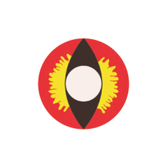 I-Contact 角色扮演及萬聖節 隱形眼鏡 Devil(半年拋/2片)