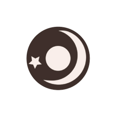 I-Contact 角色扮演及萬聖節 隱形眼鏡 White Moon and Star(半年拋/2片)