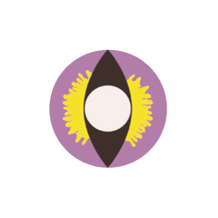 I-Contact 角色扮演及萬聖節 隱形眼鏡 Purple Snake(半年拋/2片)