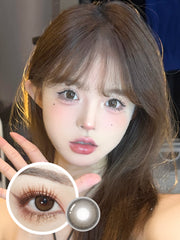 Lens Diary Le Serien Brown 矽水凝膠月拋美瞳隱形眼鏡(2片)