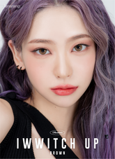 Lensrang Iwwitch Up Brown 月拋彩色隱形眼鏡(2片)