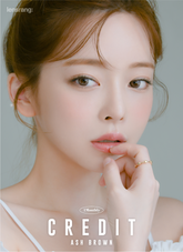 Lensrang 1-Month Credit Ash Brown(月拋/2片)