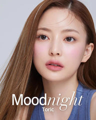 Olens Mood Night Gray Toric 散光月拋灰色美瞳隱形眼鏡(2片)