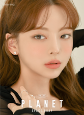 Lensrang 1-Month Planet Space Gray(月拋/2片)