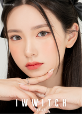 Lensrang Iwwitch Gray 月拋彩色隱形眼鏡(2片)