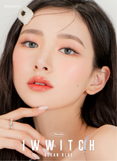 Lensrang Iwwitch Ocen Blue 月拋彩色隱形眼鏡(2片)