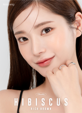 Lensrang 1-Month Hibiscus Rich Brown(月拋/2片)