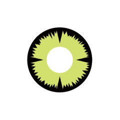 I-Contact 角色扮演及萬聖節 隱形眼鏡 Green Moonlight(半年拋/2片)