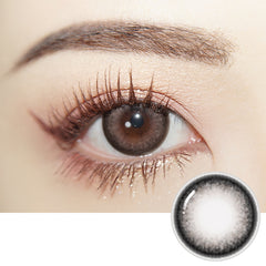 Lens Diary Flora Brown 矽水凝膠月拋美瞳隱形眼鏡(2片)