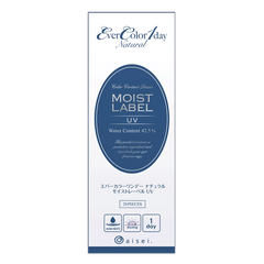 EverColor 1 Day Natural Moist Label Annules 日拋美瞳(20片)