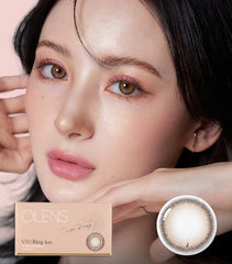 OLENS ViVi Ring Brown Toric 散光月拋棕色美瞳隱形眼鏡(2片)
