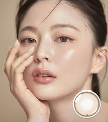 Olens Real Ring Brown Toric 散光月拋棕色美瞳隱形眼鏡(2片)