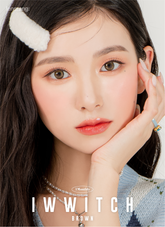 Lensrang Iwwitch Brown 月拋彩色隱形眼鏡(2片)