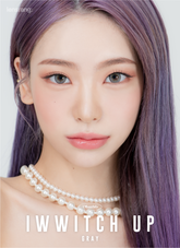 Lensrang Iwwitch Up Gray 月拋彩色隱形眼鏡(2片)