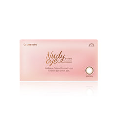 Lenstown Nudyeye Brown Monthly Colored Contacts (2 Pack) - Discontinued
