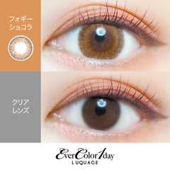 EverColor 1 Day LUQUAGE Foggy Chocolat 日拋彩色美瞳隱形眼鏡(10片)