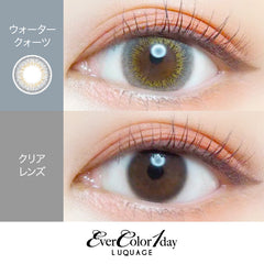 EverColor 1 Day LUQUAGE Water Quartz 日拋彩色美瞳隱形眼鏡(10片)
