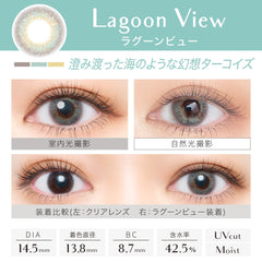 EverColor 1 Day LUQUAGE Lagoon View 日拋彩色美瞳隱形眼鏡(10片)