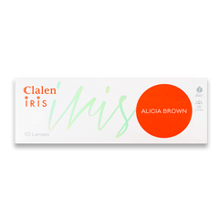 Clalen Iris 1 Day Alicia Brown 艾莉莎棕日拋美瞳隱形眼鏡(30片)