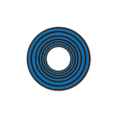 I-Contact 角色扮演及萬聖節 隱形眼鏡 Blue Hypnotic（半年拋／2片）