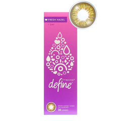 安視優琥珀榛日拋美瞳 1-Day Acuvue Define Fresh Hazel（30片裝）