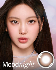 OLENS Mood Night Mood Choco 月拋彩色隱形眼鏡（2片）
