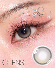 OLENS Muse Shine Gray 月拋彩色隱形眼鏡（2片）