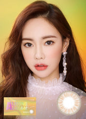 Lensme Almond Cream（月拋/2片）