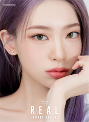 Lensrang 1-Month Real Khaki Green（月拋／2片）