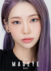 Lensrang 1-Month Madeye Gray（月拋／2片）