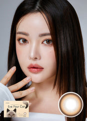 Lensme Eye Four Cat Brown（月拋/2片）