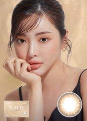 Lensme Lace Brown 月拋隱形眼鏡（2片）