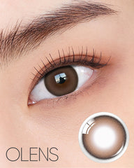 OLENS Mood Night Mood Choco 月拋彩色隱形眼鏡（2片）