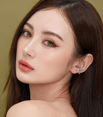 Olens Nella Ash Olive 月拋美瞳隱形眼鏡（2片）