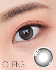 OLENS 1-Month Glowy Tear Gray（月拋/2片）