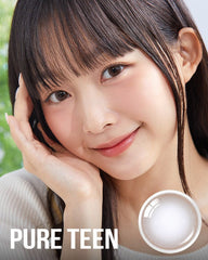OLENS 1-Month Pure Teen Brown（月拋/2片）