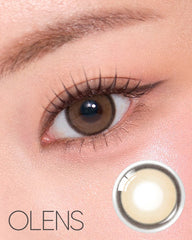 OLENS 1-Month Realish Brown（月拋/2片）