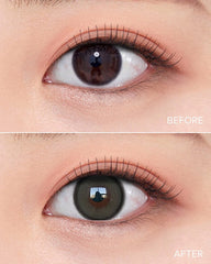 OLENS 1-Month Realish Gray（月拋/2片）