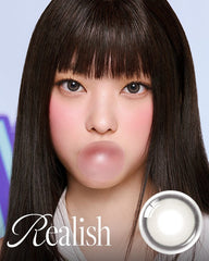OLENS 1-Month Realish Gray（月拋/2片）