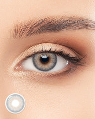 Lenstown 梨芝瞳 Romantea London Gray 隱形眼鏡日拋（10片）