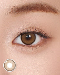 Lenstown 梨芝瞳 Romantea Ring Brown 隱形眼鏡日拋（10片）