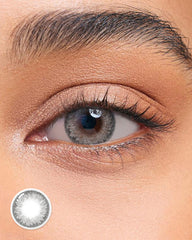 Lenstown 梨芝瞳 Cosmetic Romantea Tokyo Grande Warm Gray 月拋（2片）