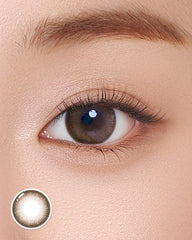 Lenstown 梨芝瞳 Scotch 3color Brown 月拋（2片）