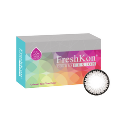 FreshKon Colors Fusion Shimmering Gray 月拋彩色隱形眼鏡（2片）