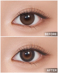 Lenstown 梨芝瞳 Cosmetic Circlean Big Black 月拋（2片）