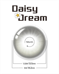 Lenstown 梨芝瞳 Daisy Dream Olive 月拋（2片）